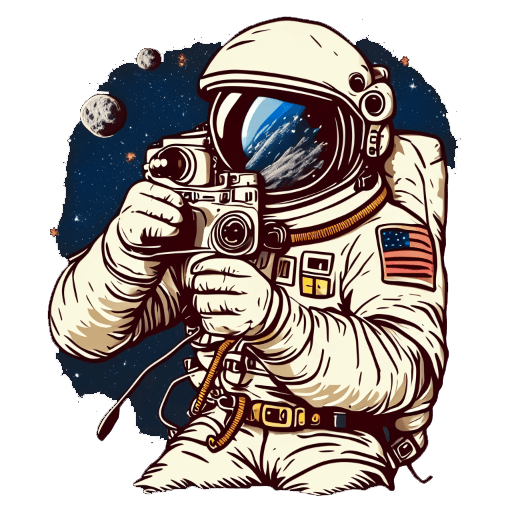 astronaut-filming-with-camera