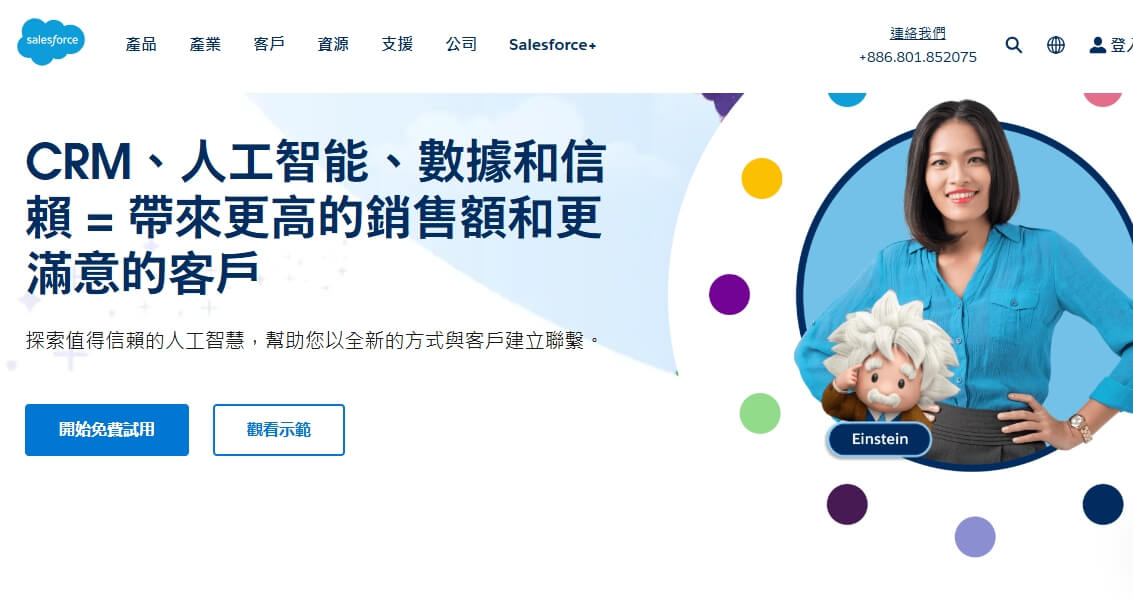 Salesforce Einstein 範例圖